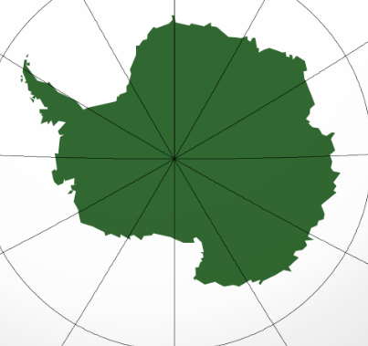 Map of Antarctica