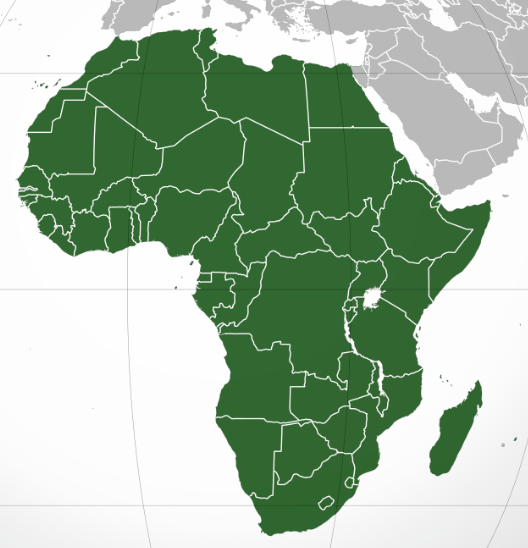 Map of Africa